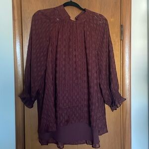 DR2 Wine Blouse